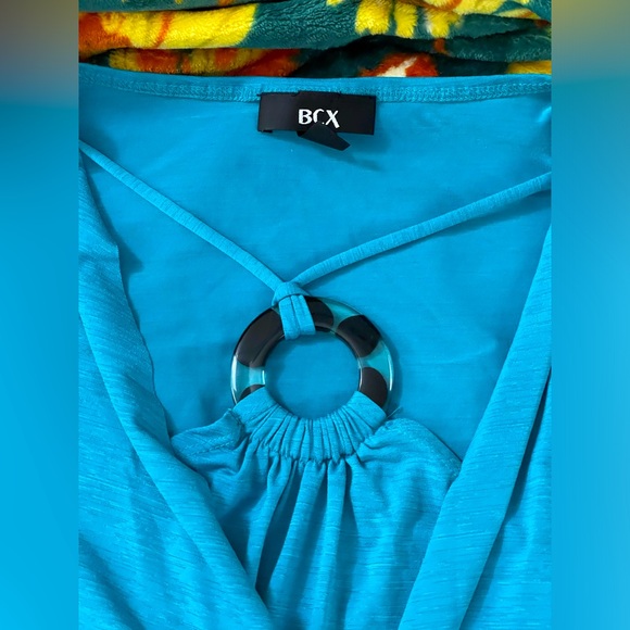 GUC Stretchy Dressy Top by BCX size Small - Picture 2 of 8